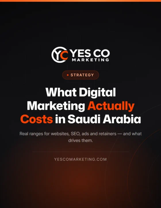 What digital marketing actually costs in Saudi Arabia